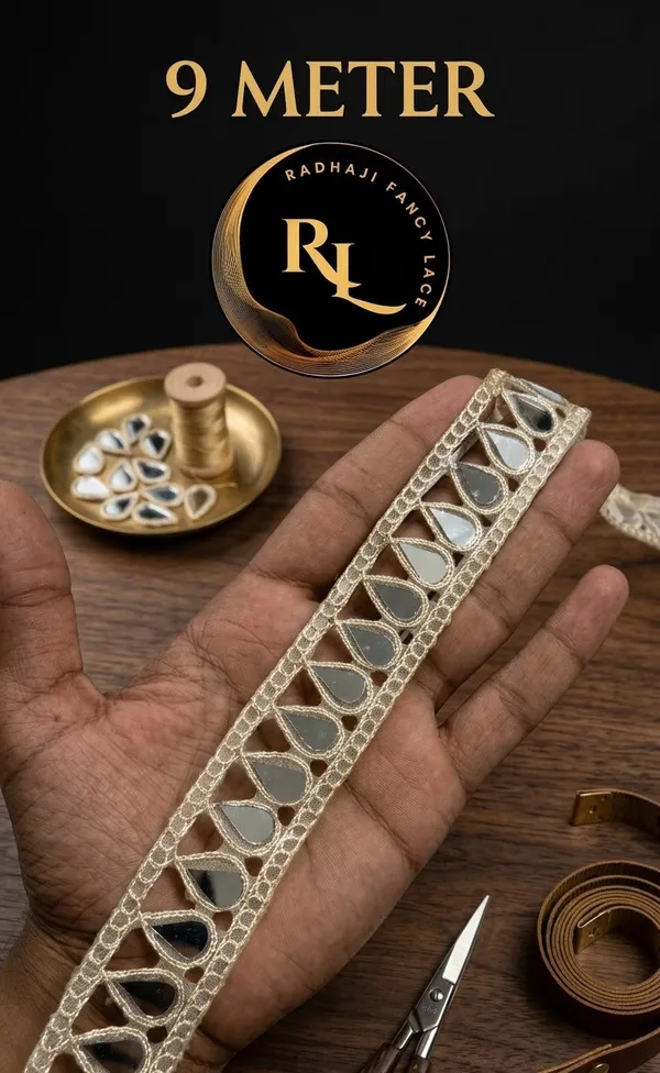 Radhaji_Fancy_Lace_Traditional_Cut-Work_Teardrop_Mirror_Lace_Trim_(9M_Pack)