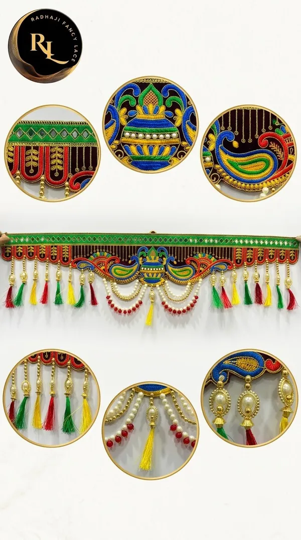 Traditional_Festive_Door_Toran_/_Bandhanwar_with_Kalash,_Royal_Peacock_Motifs,_Cascading_Pearl_Chains,_and_Multicolor_Silk_Tassels_for_Home_Decor