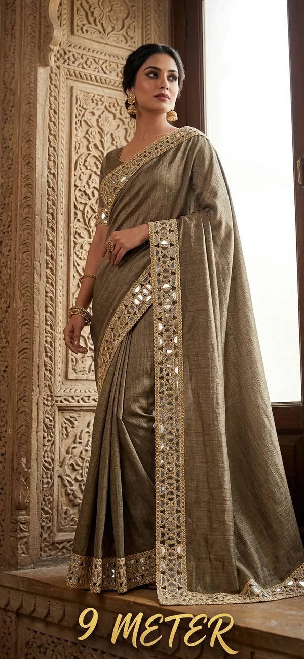 Silver-Toned_Geometric_Crystal_Trim_Lace_For_Women