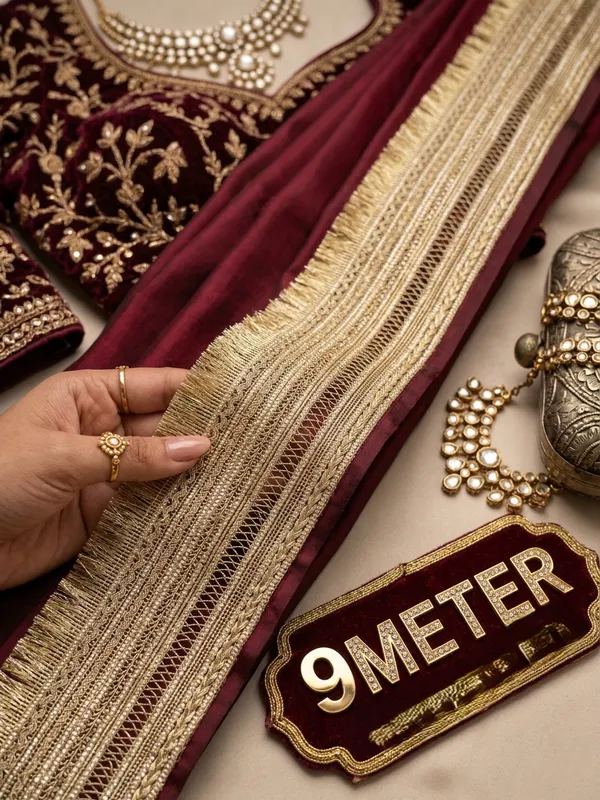 Golden_Decorative_Trim_Lace_With_Fringe_Detailing