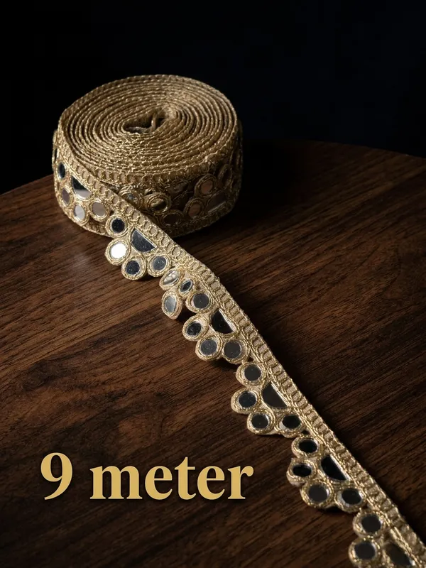 Golden_Mirror_Work_Decorative_Trim_Lace