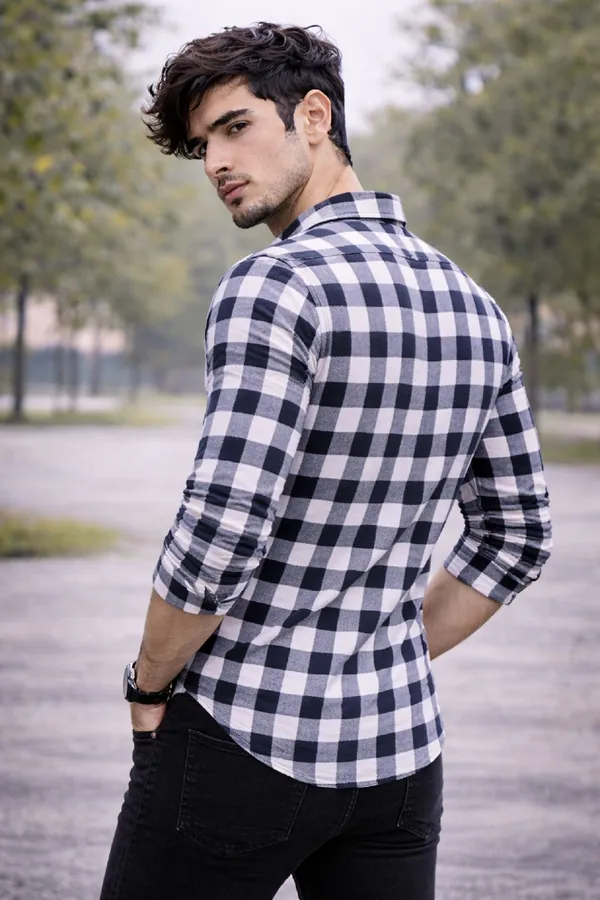 Black_Cotton_Blend_Full_Sleeve_Casual_Full_Sleeve_Shirt_For_Men