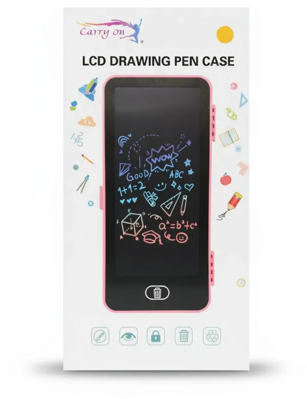 2_In_1_Lcd_Drawing_Tablet_Pencil_Box_For_Kids_Paperless_Writing_Board_With_Storage_Compartment_Pack_Of_1