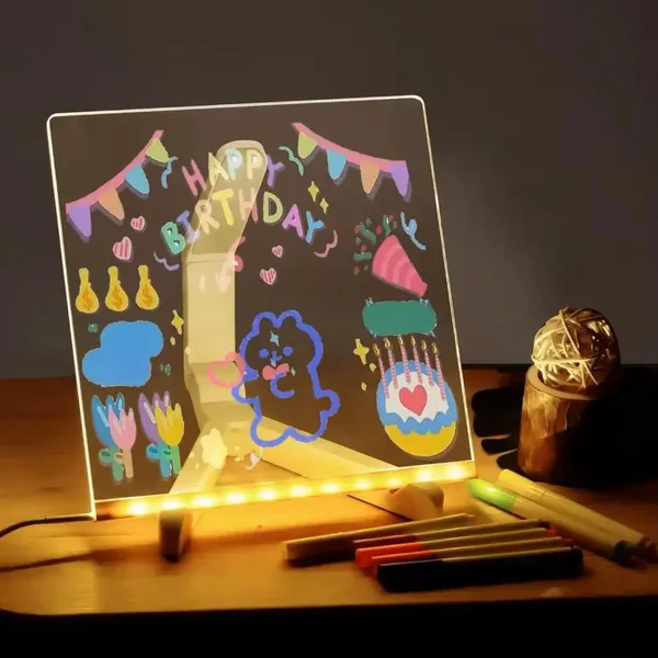 DIY_Kids_LED_Painting_Lamp