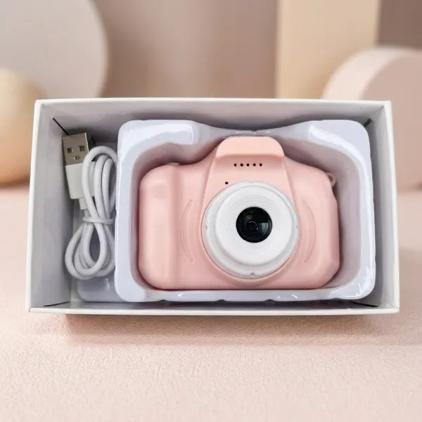 Kids_Digital_Camera_Pink_Toy_Camera_With_Usb_Charging