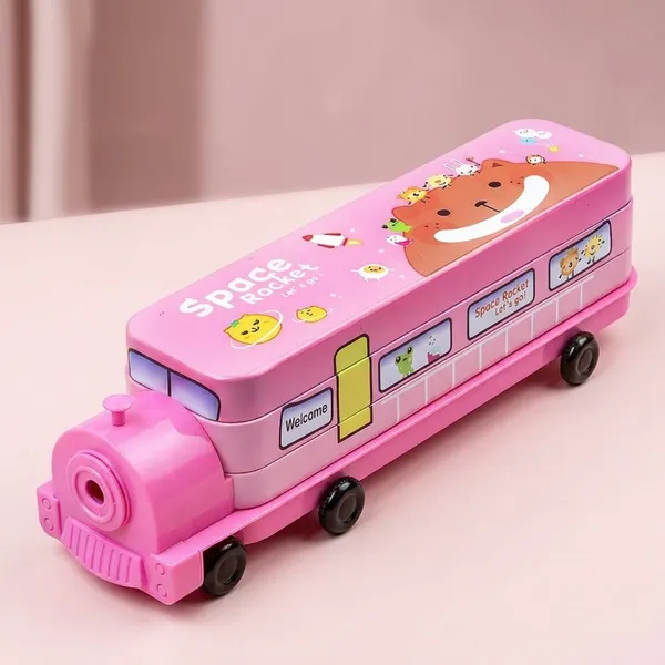 Pink_Cartoon_School_Bus_Pencil_Case_For_Kids