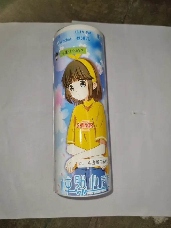 White_DoubleDoor_Pencil_Box_With_Anime_Design_Can