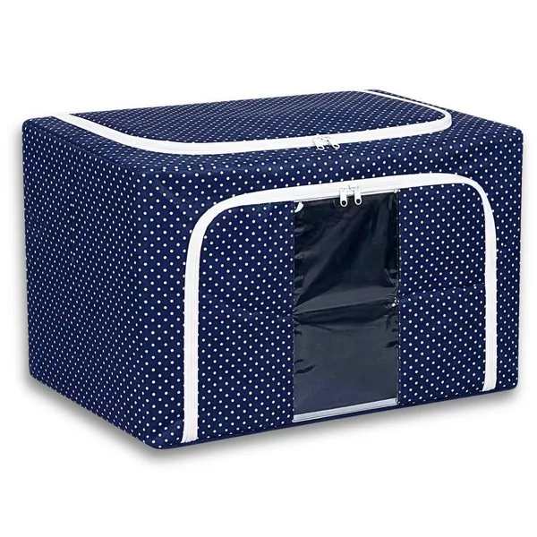 Blue_Non_Woven_Fabric_Cloth_Organizer