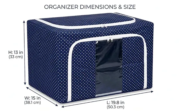 Blue_Non_Woven_Fabric_Cloth_Organizer