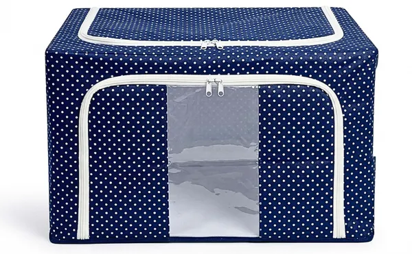 Blue_Non_Woven_Fabric_Cloth_Organizer