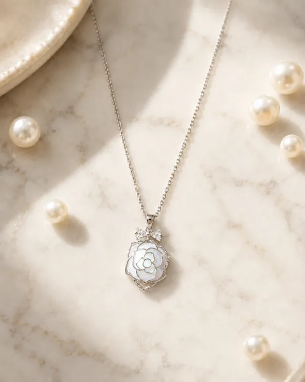 Mythink_White_Rose_Necklace