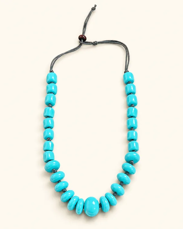 Azure_Pebble_Statement_Necklace