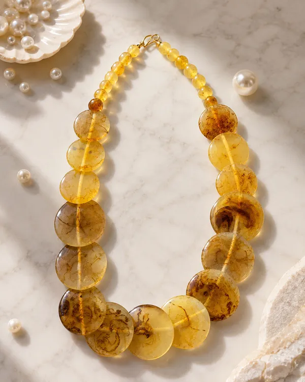 Golden_Honey_Disc_Necklace
