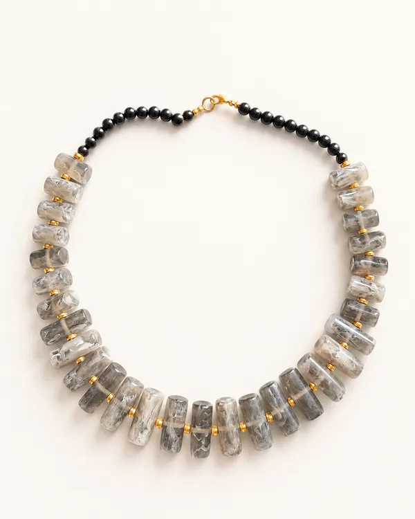 Smoke_Stone_Fashion_Necklace