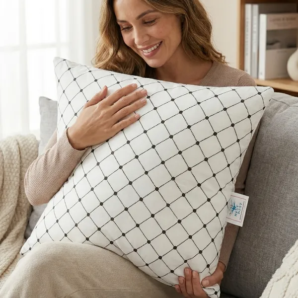 White_And_Black_Polycotton_Cushion_For_Home_&_Decor_(Pack_of_5)
