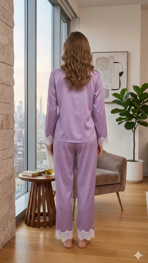 Lavender_Cotton_Blend_Night_Suit_For_Women