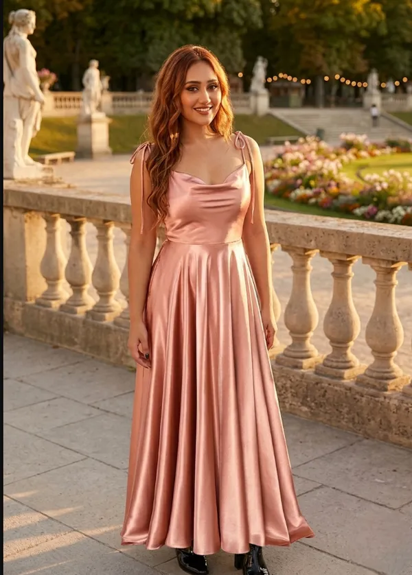 Pink_Satin_Maxi_Dress_For_Women