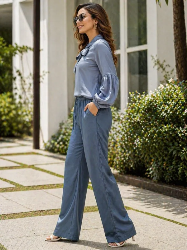 Blue_Satin_Co-ord_Set_For_Women