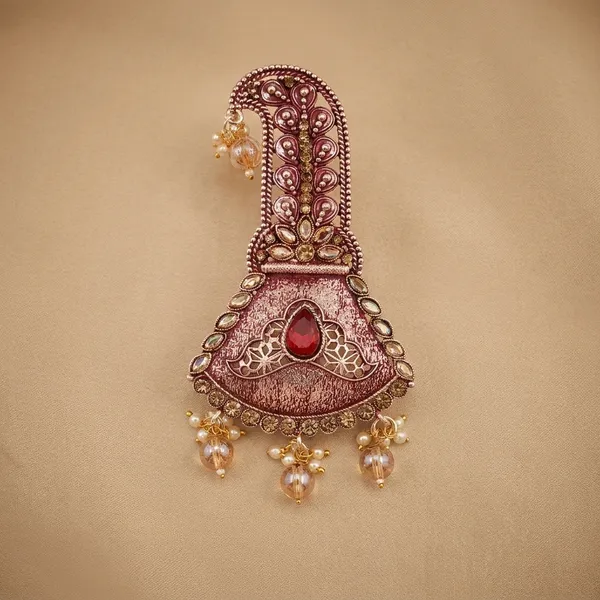 Red_Metal_Royal_Brooch_For_Men_