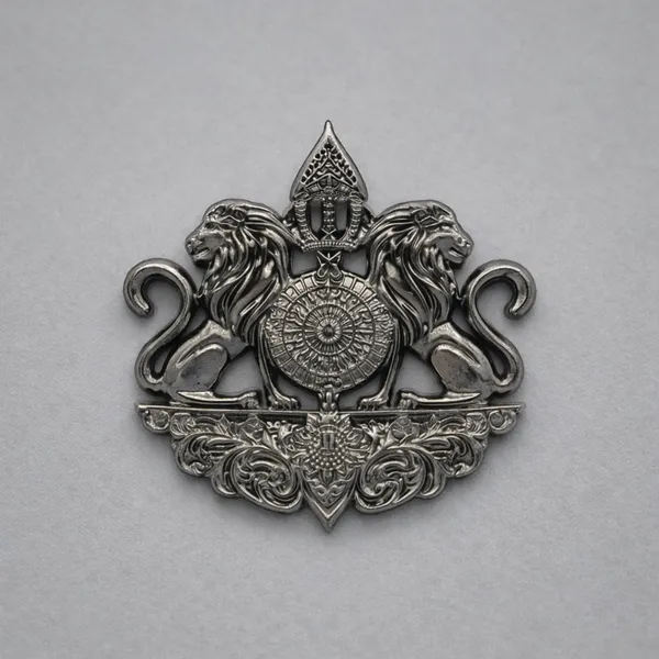 Silver_Metal_Royal_Brooch_For_Men_