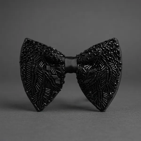 Black_Beads_Bow_For_Men_