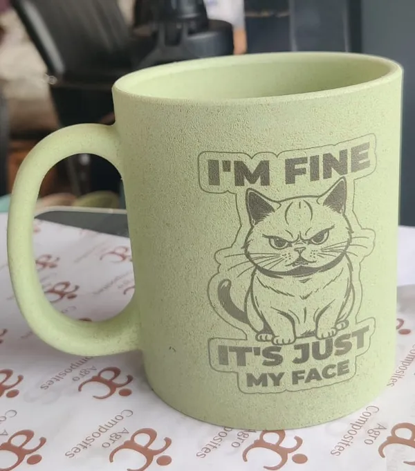 Attitude_Cat_Sustainable_Pine_Needle_Coffee_Mug