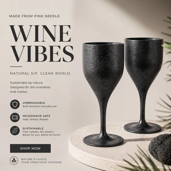 Burnt_Pine_Needle_Wine_Glass_Minimalist_Unbreakable_Eco_Friendly_Sustainable_Gifting_Essential