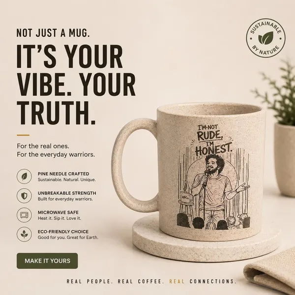 I’m_Not_Rude,_I’m_Honest”_Pine_Needle_Coffee_Mug_|_Funny_Quote_Eco-Friendly_Mug_|_Unbreakable_&_Microwave_Safe