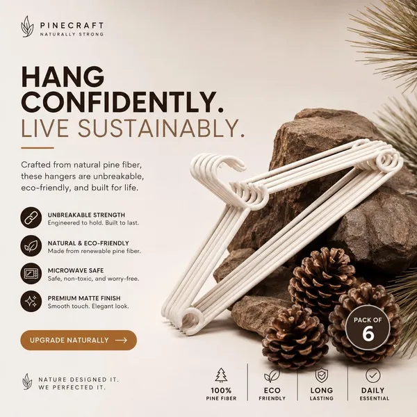 PineCraft_Eco_Fiber_Hangers_–_Pack_of_6_|_Unbreakable_Premium_Pine_Fiber_Closet_Essentials