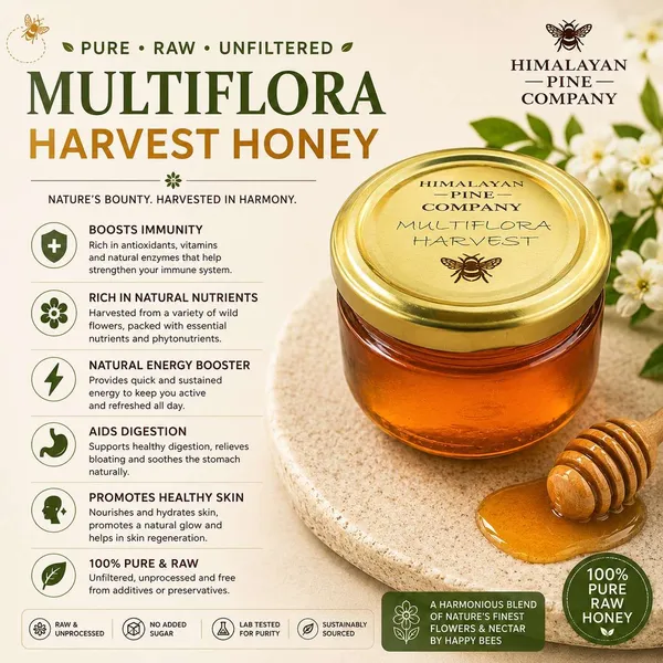 Premium_Himalayan_Pine_Honey_Jar_Pack_of_6_–_Raw_&_Natural_Flavoured_Honey_Collection
