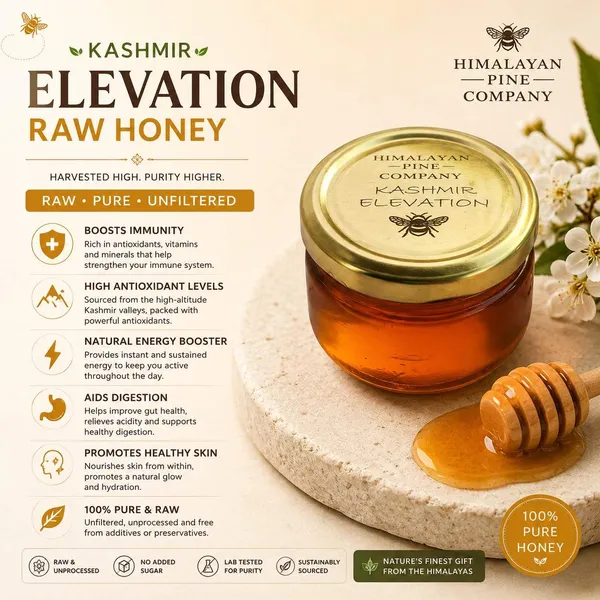 Premium_Himalayan_Pine_Honey_Jar_Pack_of_6_–_Raw_&_Natural_Flavoured_Honey_Collection