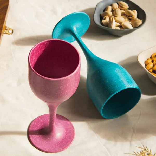 Wine_Glasses_Pack_Of_2_Teal_Pink_Sustainable_Pine_Needle_Glasses_Microwave_Dishwasher_Safe