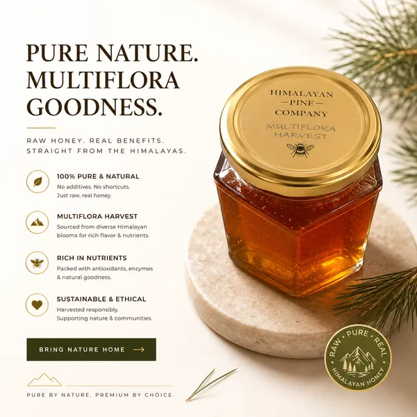 Honey_Himalayan_Pine_Co._Multiflora_Harvest_Honey_–_Raw,_Pure_&_Unfiltered