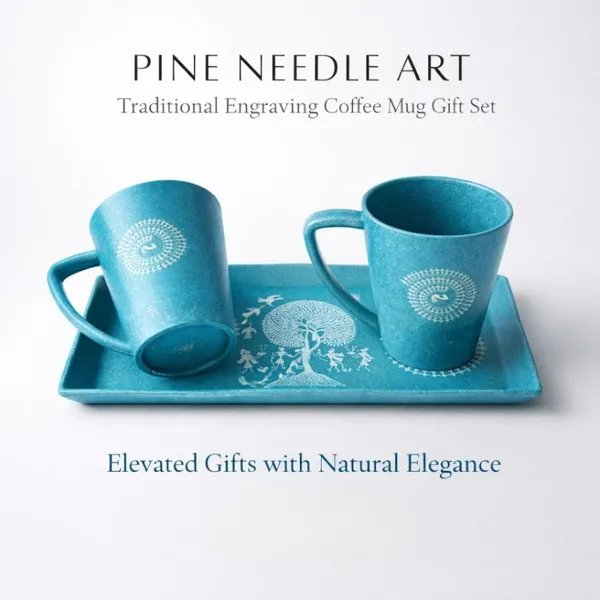 Nature_In_Your_Hands_Himalayan_Pine_Needle_Mug_Tray_Gift_Set