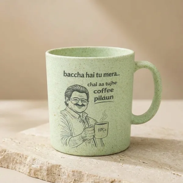 Baccha_Hai_Tu_Mera_Engraved_Coffee_Mug_Funny_Officevibe_Unbreakable_Pine_Needle_Mug