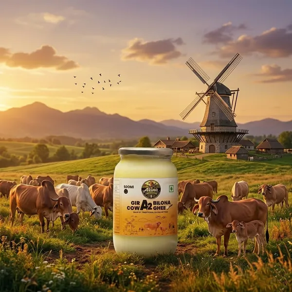 Akino_Gir_Cow_A2_Bilona_Ghee_-_500Ml