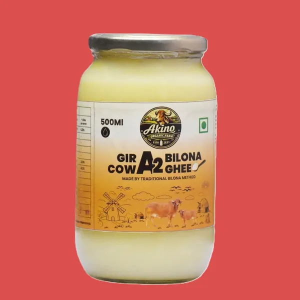 Akino_Gir_Cow_A2_Bilona_Ghee_-_500Ml