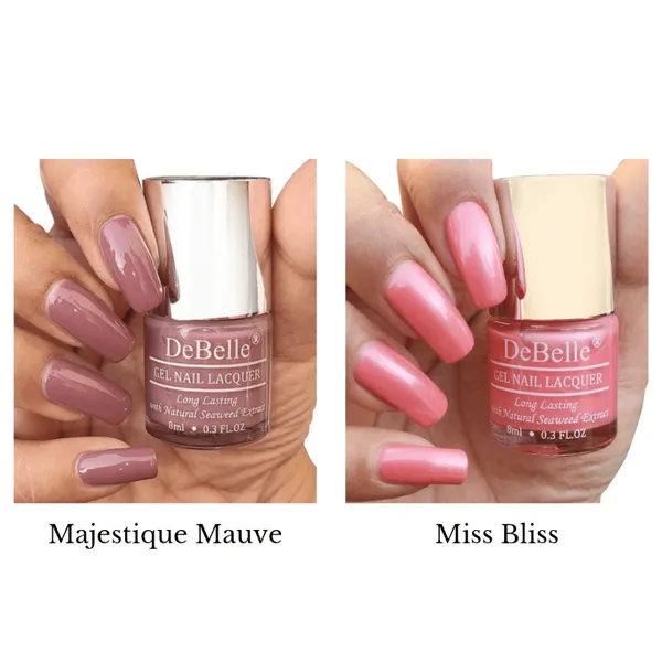 DeBelle_Fleur_De_Pearl_Gift_Set_Of_2_Nail_Polishes_Miss_Bliss_Majestique_Mauve_16_Ml