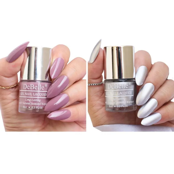 DeBelle_Fleur_De_Pearl_Gift_Set_Of_2_Nail_Polishes_Majestique_Mauve_Chrome_Silver