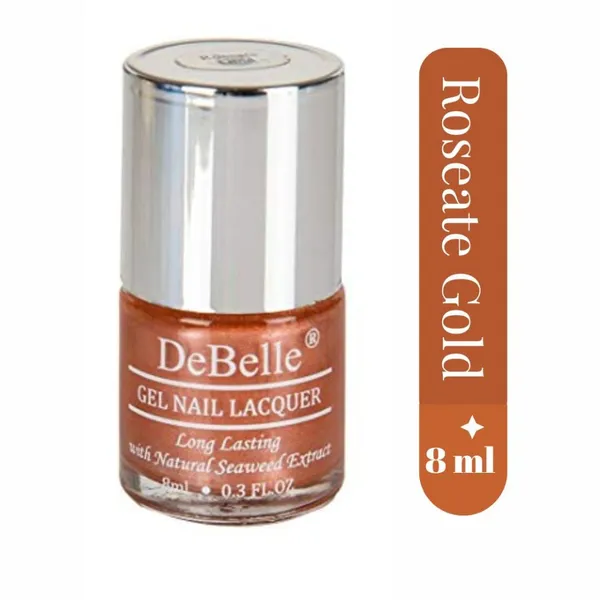 DeBelle_Gel_Nail_Lacquer_Roseate_Gold_Metallic_Rose_Gold_Nail_Polish_8_Ml