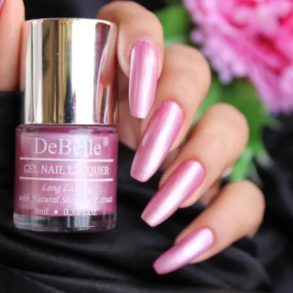 DeBelle_Gel_Nail_Lacquer_Roselin_Fiesta_Light_Pink_Nail_Polish_8_Ml