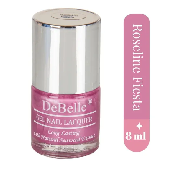 DeBelle_Gel_Nail_Lacquer_Roselin_Fiesta_Light_Pink_Nail_Polish_8_Ml
