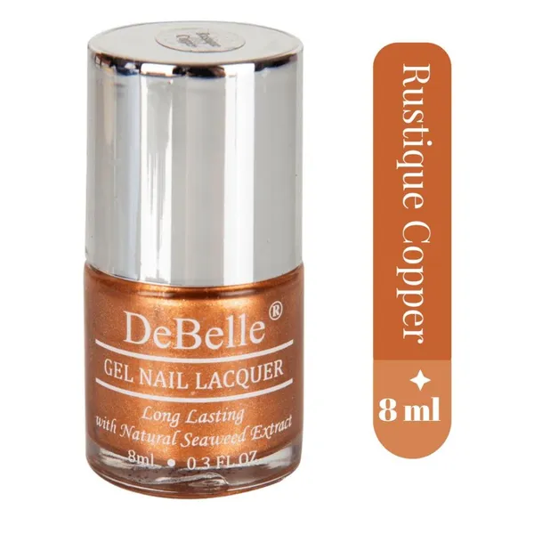 DeBelle_Gel_Nail_Lacquer_Rustique_Copper_Rose_Gold_Copper_Nail_Polish_8_Ml