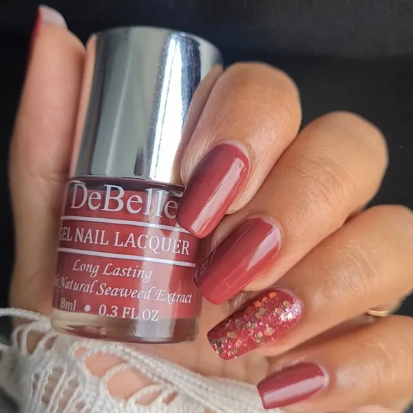 DeBelle_Gel_Nail_Lacquer_Scarlet_Ruby_Pastel_Burgundy_Nail_Polish_8_Ml