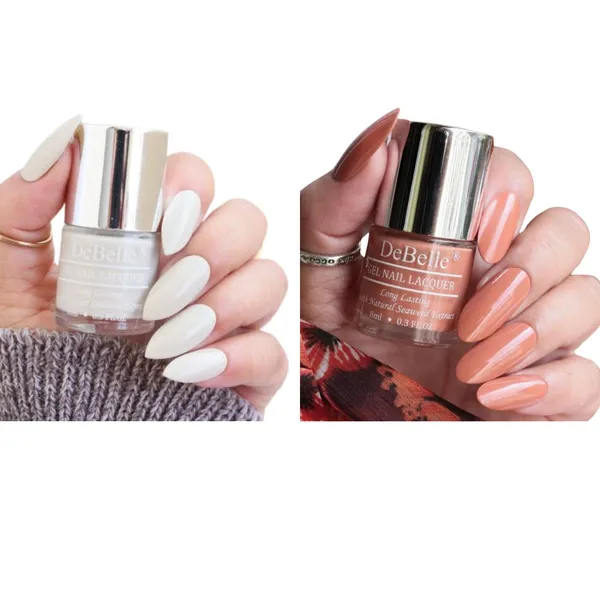 DeBelle_Fleur_De_Pearl_Gift_Combo_Of_2_Nail_Polishes_Natural_Blush_Maple_Tan_16_Ml