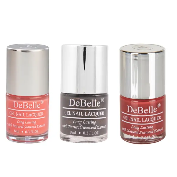DeBelle_Gel_Nail_Lacquers_Combo_Of_3_De_Carnation_Scarlet_Ruby_And_Copper_Glaze_8_Ml_Each