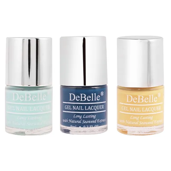DeBelle_Gel_Nail_Lacquers_Combo_Of_3_Bleu_Allure_Mint_Amour_And_Yellow_Topaz_8_Ml_Each