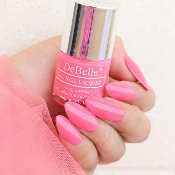 DeBelle_Gel_Nail_Lacquer_Bebe_Kiss_Hot_Pink_Nail_Polish_8_Ml