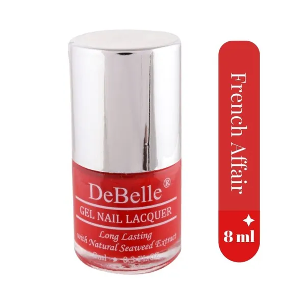 DeBelle_Red_Nail_Polish_French_Affair_8_Ml
