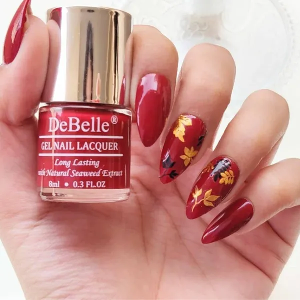 DeBelle_Gel_Nail_Lacquer_Moulin_Rouge_Dark_Red_Nail_Polish_8_Ml